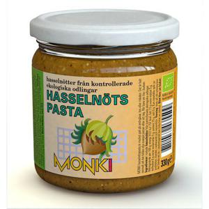 Monki Hasselnötspasta EKO 330g