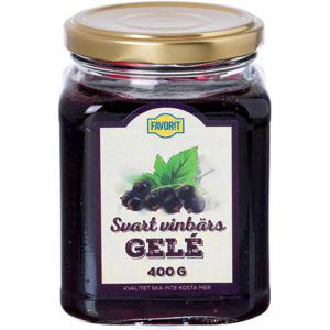 Favorit Svartvinbärsgelé 400g