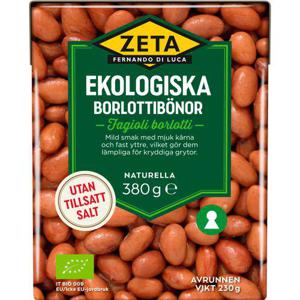 Zeta Borlottibönor EKO 380g