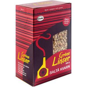 Saltå Kvarn Gröna Linser EKO/KRAV 500g