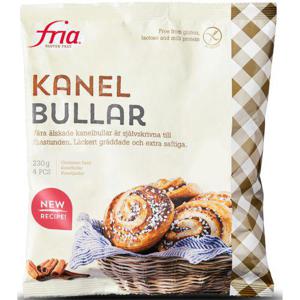 Fria Kanelbullar Gluten- och Laktosfri Fryst 230g