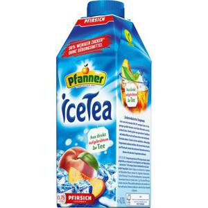 Pfanner Iste Persika Mindre Socker 750ml