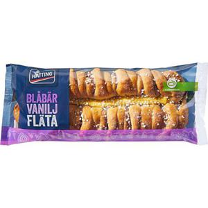 Hatting Vaniljfläta Blåbär 350g