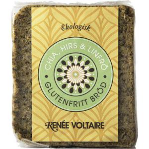 Renee Voltaire Glutenfritt Bröd Chia & Hirs EKO 375g Renée Voltaire