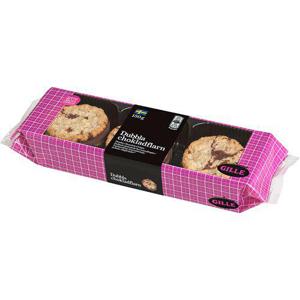 Gille Dubbla Chokladflarn 150g