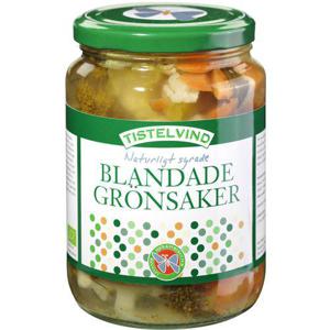 Frukt & Grönt Blandade Grönsaker Syrade 700g Tistelvind