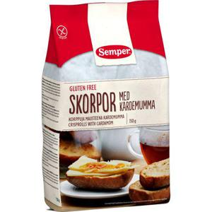 Semper Skorpor Glutenfria 150g