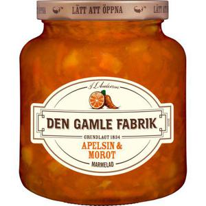 Den Gamle Fabrik Apelsin/Morot Marmelad 380g