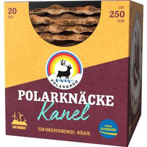 Polarbröd Polarknäcke Kanel 250g