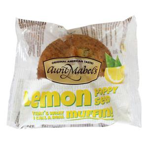 Aunt Mabel Muffin Lemon Poppyseed Fryst 100g