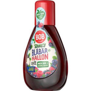 Bob Blåbär och Hallonsylt Squeezy 395g BOB