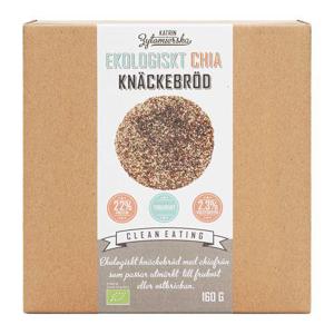 Clean Eating Knäckebröd Chia EKO 160g