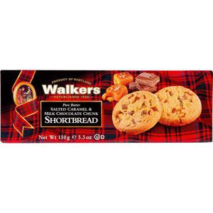 Walkers Shortbread Salted Caramel & Milk Chocolate 150g