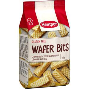 Semper Wafer Bits Lemon Glutenfritt 150g