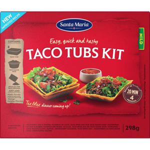 Santa Maria Taco Tubs Dinnerkit 298g