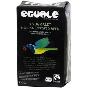 Eguale Kaffe Mellanrost KRAV Fairtrade 450g