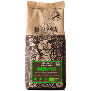Rutasoka Coffee Kaffe Kasenga Mörk Hela Bönor EKO 450g