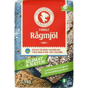 Kungsörnen Rågmjöl Finmalt 1,5kg