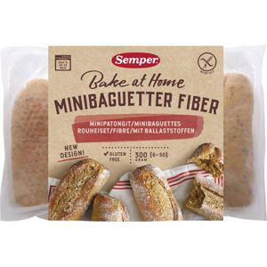 Semper Minibaguette Fiber Glutenfri 300g