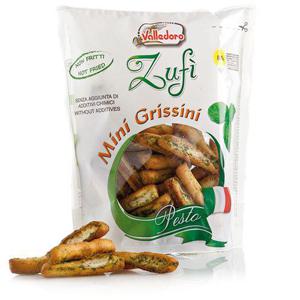 Valledoro Grissini Mini Pestosmak 100g