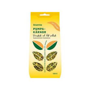 Risenta Pumpakärnor Rostade & Saltade 150g