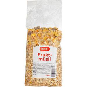Budget Müsli Frukt 1000g