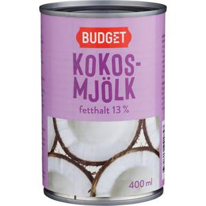Budget Kokosmjölk 12-14% 400ml
