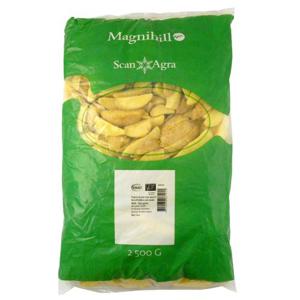 Magnihill Potatisklyftor med Skal Förfriterad Fryst EKO/KRAV 2,5kg
