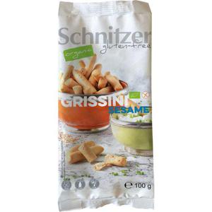 Schnitzer Grissini Sesam Glutenfri EKO 100g