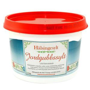 Hälsingesylt Jordgubbssylt Lättsockrad 1,5kg