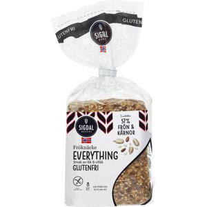 Sigdal Fröknäcke Lök & Vitlök Glutenfritt 190g