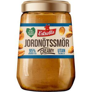 Estrella Jordnötssmör Creamy 340g