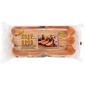 Favorit Korvbröd Fryst 12-p 348g