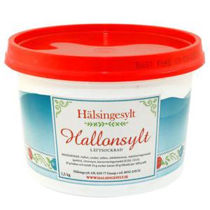 Hälsingesylt Hallonsylt Lättsockrad 1,5kg