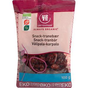Urtekram Tranbärsnacks EKO 100g