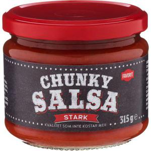 Favorit Chunky Salsa Hot 300g