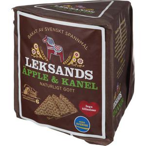 Leksands Knäckebröd Trekantsknäcke Äpple & Kanel 200g