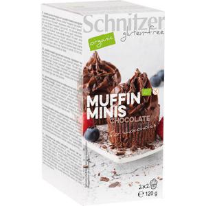 Schnitzer Muffins Mini Choklad Glutenfri EKO 4x30g