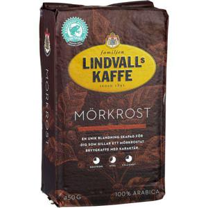 Lindvalls Kaffe Bryggkaffe Mörkrost 450g