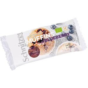 Schnitzer Muffins Blåbär Glutenfri EKO 140g