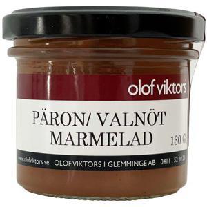 Olof Viktors Marmelad Päron & Valnöt 130g