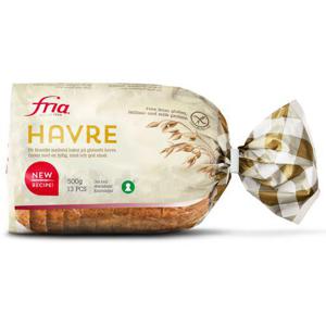 Fria Matbröd Havre Glutenfri 500g