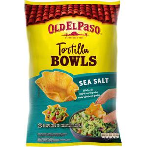Old El Paso Tortilla Bowls Sea Salt 150g