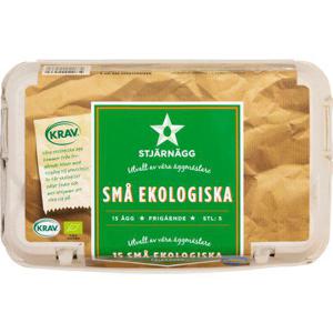 Stjärnägg Ägg EKO/KRAV S 15-p 645g