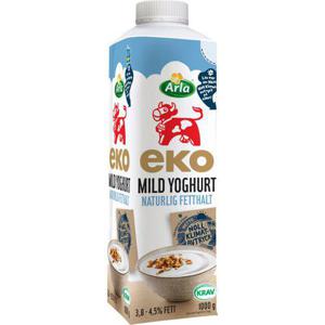 Arla Ko Ekologisk Yoghurt Mild Naturell 3,8-4,5% EKO 1000g Arla