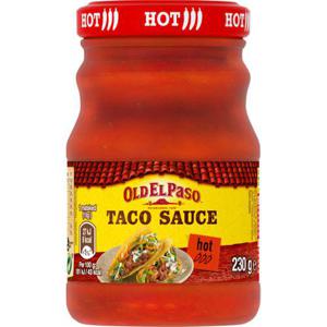 Old El Paso Hot Taco Sauce 230g