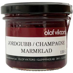 Olof Viktors Marmelad Jordgubb & Champange 130g