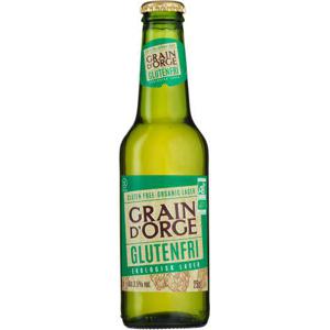 Grain D'orge Öl Lager 3.5% EKO Glutenfri 25cl Brasserie
