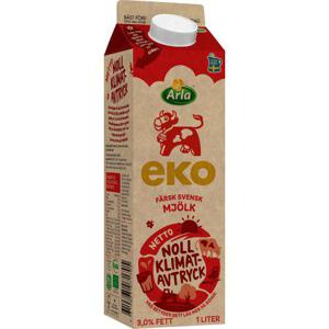 Arla Ko Ekologisk Standardmjölk EKO/KRAV 3% 1L Arla