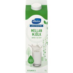 Valio Mellanmjölk Laktosfri 1,5% 1L